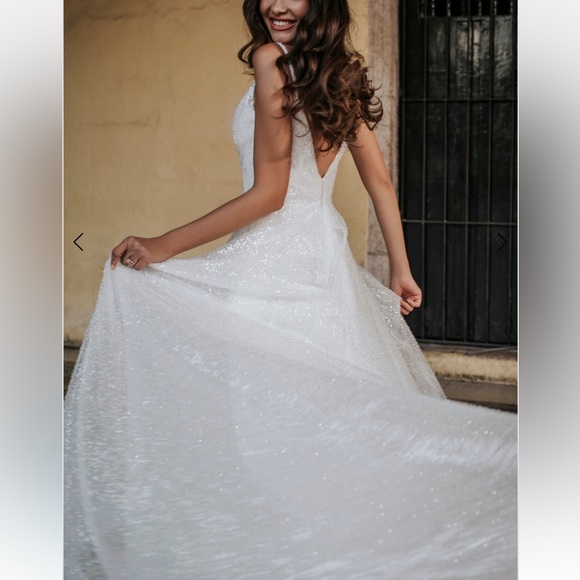 Abella wedding dress, bridal gown, Fall 2023, Sequin, Sparkle - Picture 9 of 16